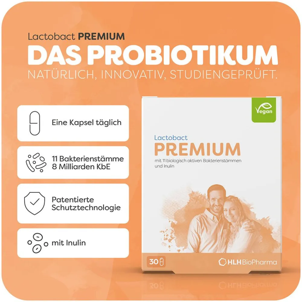 Lactobact PREMIUM - Biologisch aktive Bakterien für die Darmflora> Online