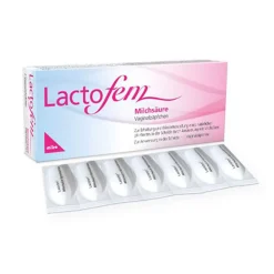 Lactofem® Milchsäure Vaginalzäpfchen| Online