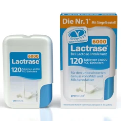 ® 6,000 - Laktase Mini Tabletten bei Laktoseintoleranz, Klickspender>Lactrase Online