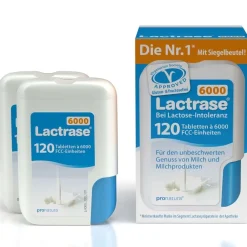 ® 6,000 - Laktase Mini Tabletten bei Laktoseintoleranz, Klickspender>Lactrase Clearance