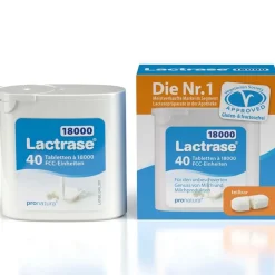 ® 18,000 - Laktase Tabletten bei Laktoseintoleranz, hochdosiert|Lactrase Best