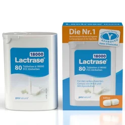 ® 18,000 - Laktase Tabletten bei Laktoseintoleranz, hochdosiert>Lactrase Discount