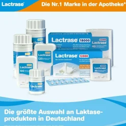 ® 18,000 - Laktase Tabletten bei Laktoseintoleranz, hochdosiert><noscript><img width=