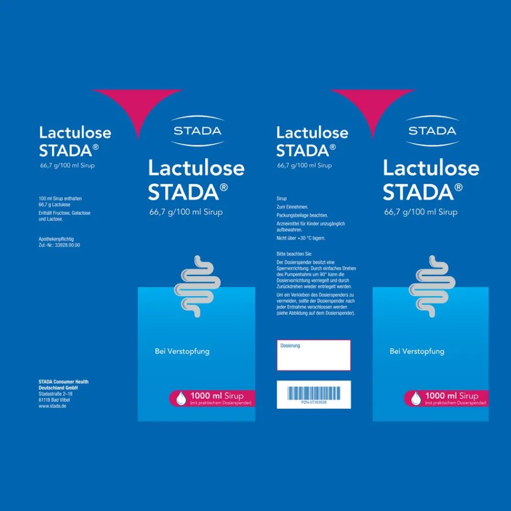 STADA® 66,7 g/100 ml Sirup, bei Verstopfungen>Lactulose Outlet