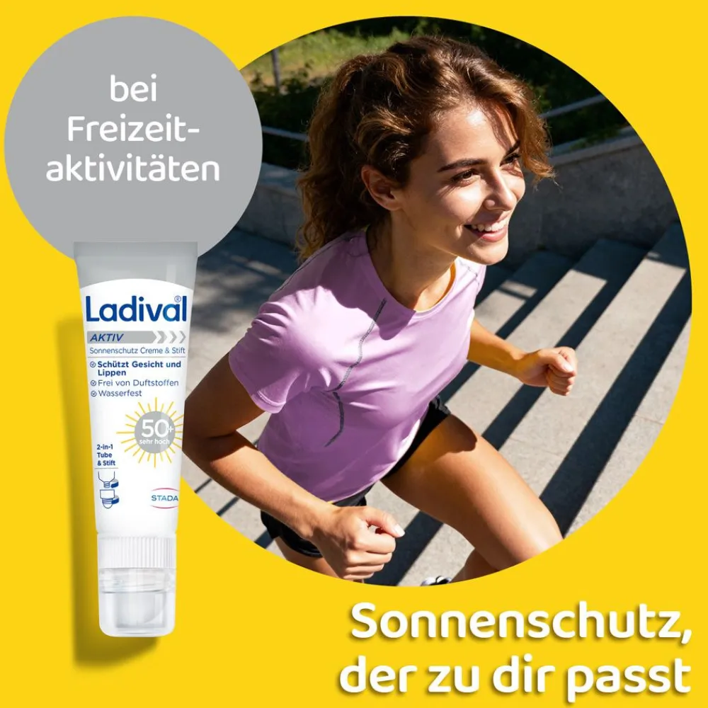 Aktiv Sonnenschutz Creme & Stift SPF 50+>Ladival Outlet