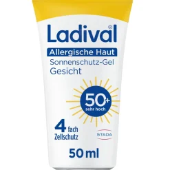 ® Allergische Haut Sonnenschutz-Gel Gesicht LSF 50+|Ladival Hot