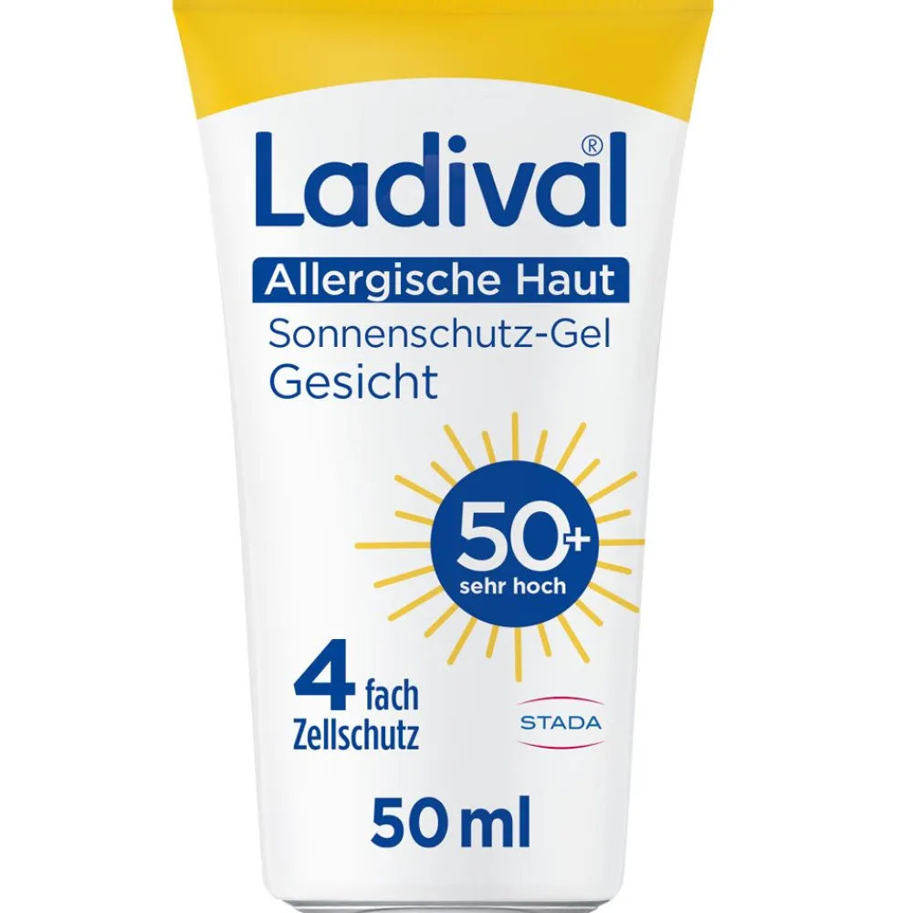 ® Allergische Haut Sonnenschutz-Gel Gesicht LSF 50+|Ladival Hot