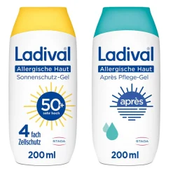 ® Allergische Haut Sonnenschutz-Gel LSF 50+ + ® Allergische Haut Après Pflege-Gel|Ladival Best