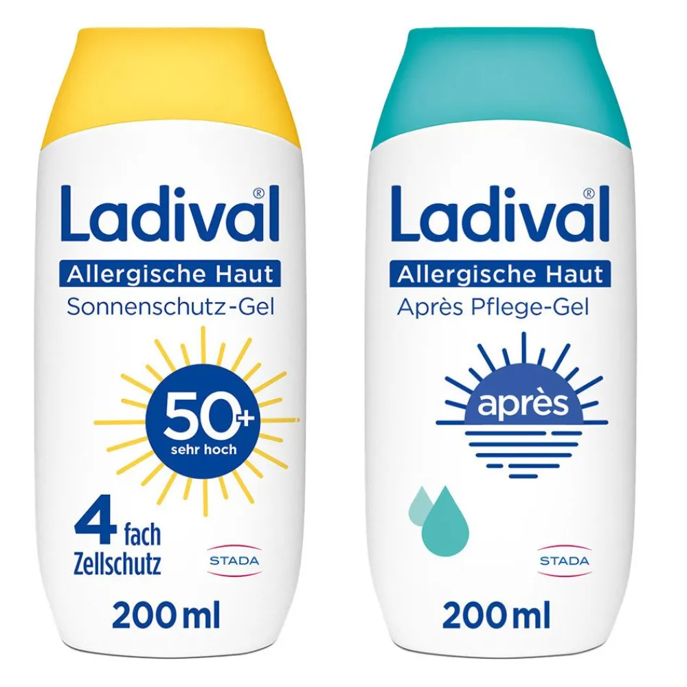 ® Allergische Haut Sonnenschutz-Gel LSF 50+ + ® Allergische Haut Après Pflege-Gel|Ladival Best