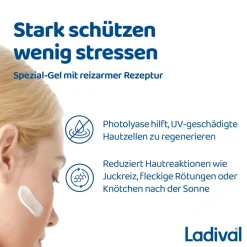 ® Allergische Haut Sonnenschutz-Gel Gesicht LSF 30|Ladival New