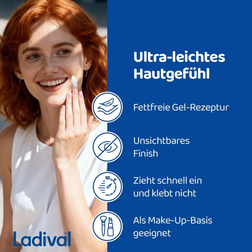 ® Allergische Haut Sonnenschutz-Gel Gesicht LSF 30|Ladival New