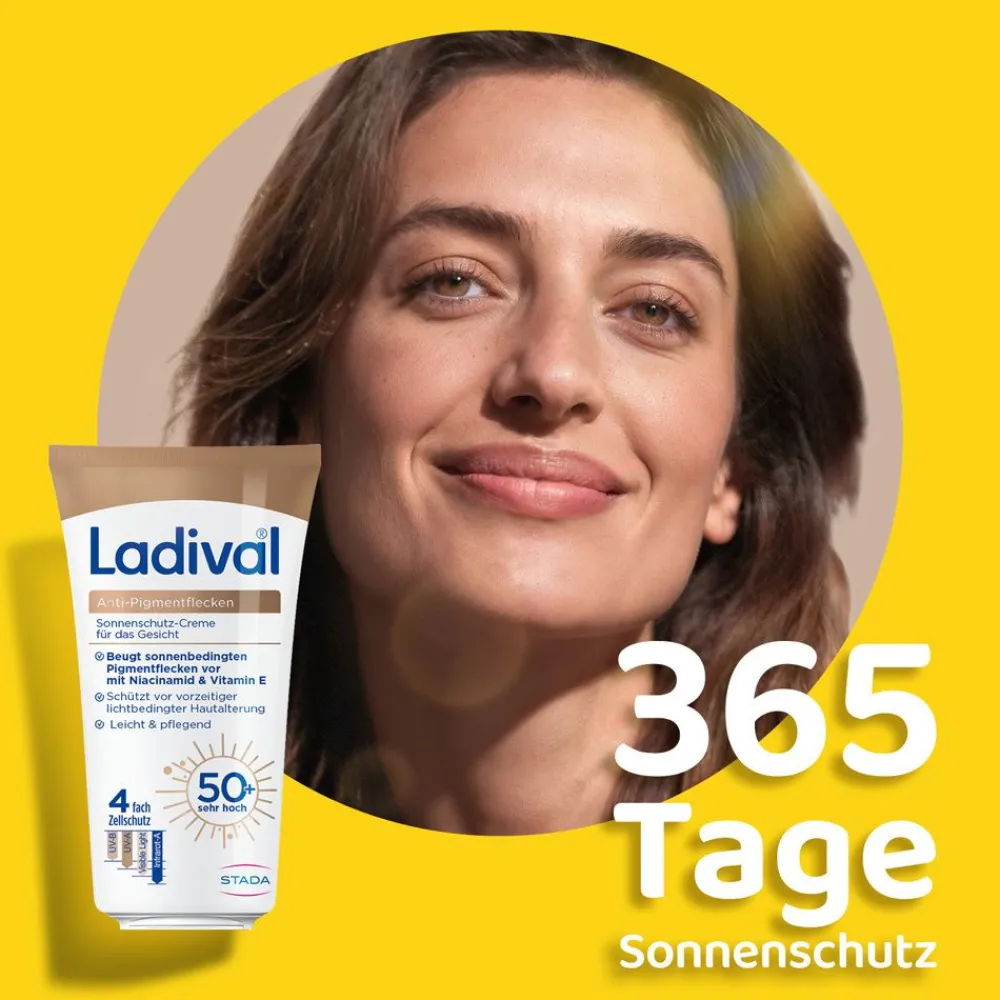 ® Anti-Pigmentflecken Sonnenschutz-Creme Gesicht LSF 50+>Ladival Online