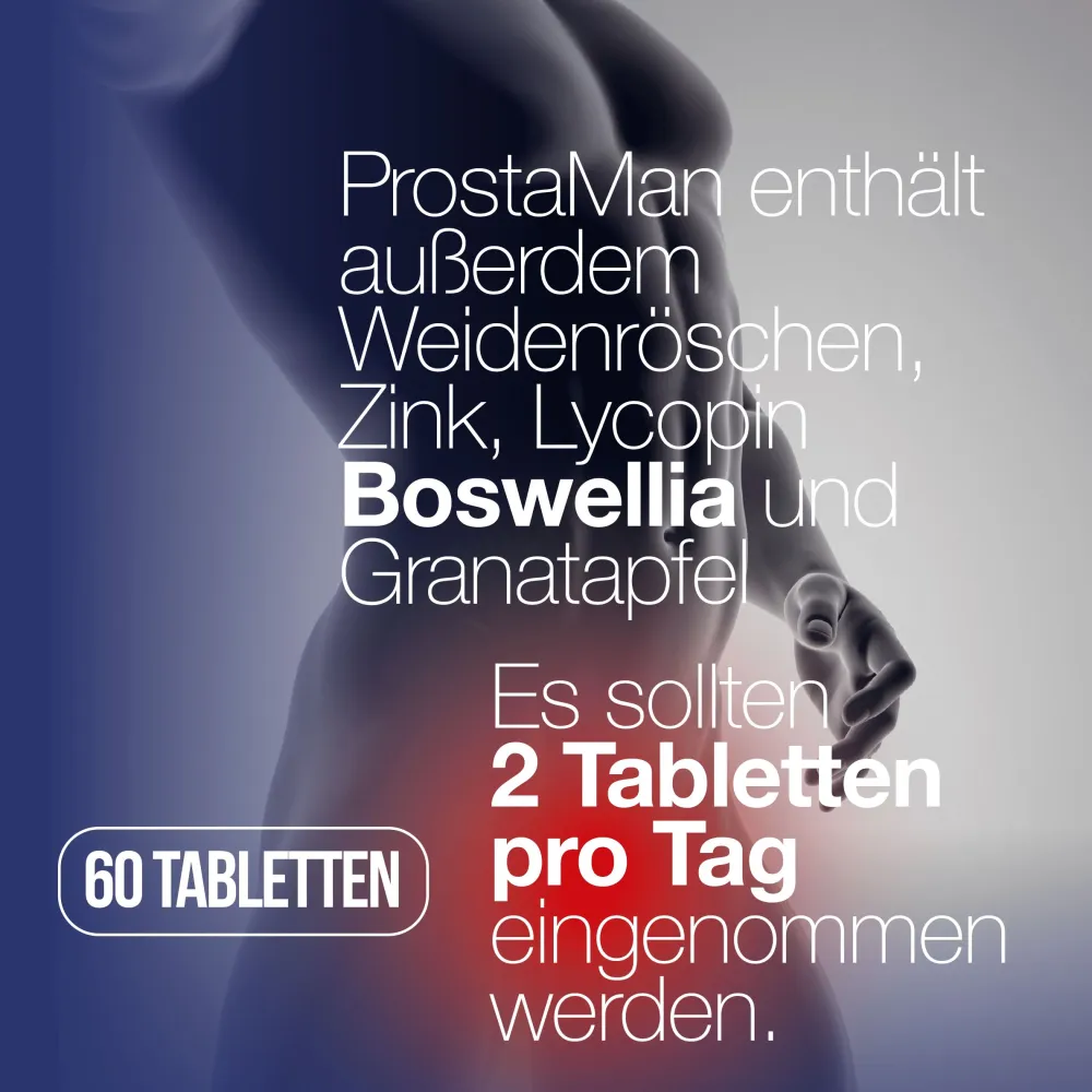 LA.GA Prostaman© Nahrungsergänzungsmittel für die Prostata mit Saw Palmetto / Serenoa Repens> New