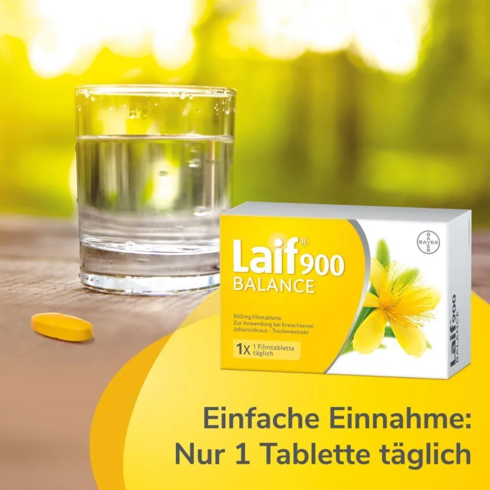 900 Balance – die pflanzliche Hilfe bei Antriebslosigkeit und seelisch bedingten Schlafstörungen>Laif