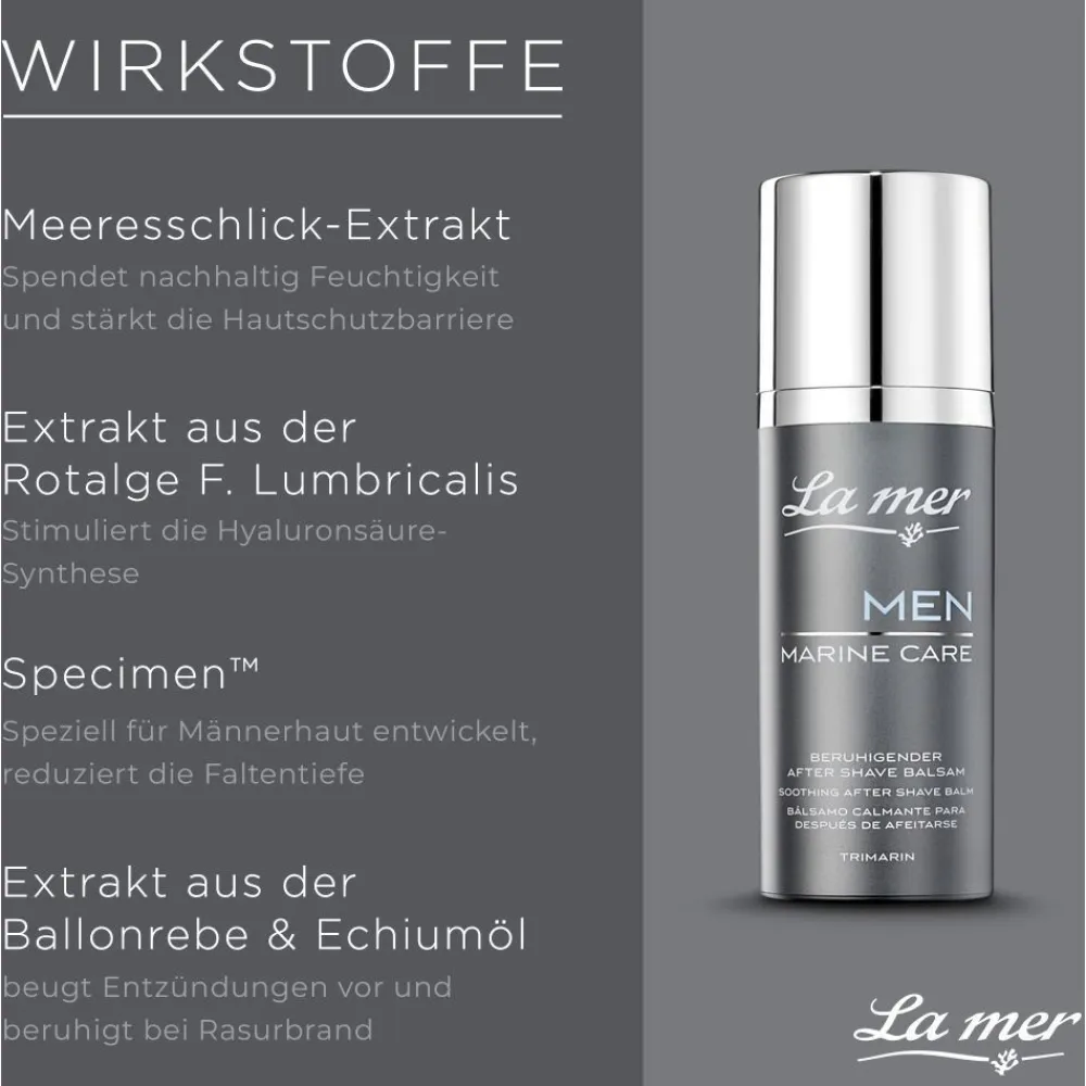Men Marine Care After Shave Balsam|La mer Sale