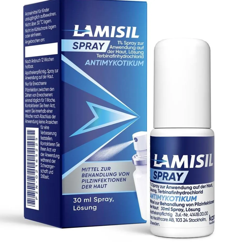 Spray | Spray zur Behandlung von Fußpilz | Lindert Juckreiz, Rötungen | Verhindert das Wiederauftreten von Fußpilz | Antimykotisches Spray|Lamisil Sale