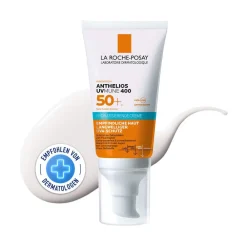 Anthelios Hydratisierende Creme UVMune 400 LSF 50+: Sonnencreme für das Gesicht bei trockener, empfindlicher Haut und Sonnenallergie|La Roche Posay Online