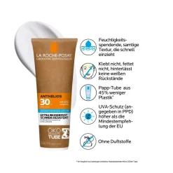 Anthelios Sonnenmilch LSF 30: Sonnenmilch in der Tube mit Pappe, mit hohem UV-Lichtschutz für empfindliche und trockene Haut|La Roche Posay Best