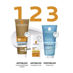 Anthelios Sonnenmilch LSF 30: Sonnenmilch in der Tube mit Pappe, mit hohem UV-Lichtschutz für empfindliche und trockene Haut|La Roche Posay Best