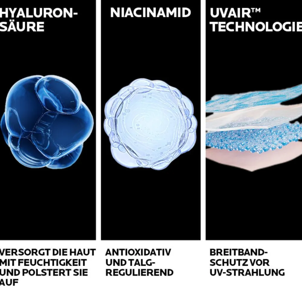 Anthelios UV Air Fluid LSF50+ ultra-leichtes Sonnenschutzfluid mit Hyaluronsäure und Niacinamid>La Roche Posay Clearance