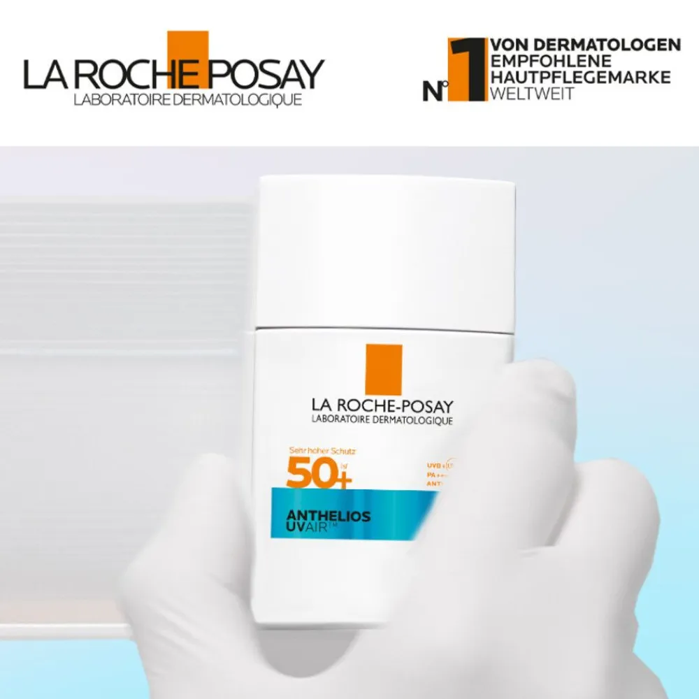 Anthelios UV Air Fluid LSF50+ ultra-leichtes Sonnenschutzfluid mit Hyaluronsäure und Niacinamid>La Roche Posay Clearance