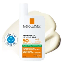 Anthelios UVMUNE 400 Oil Control Fluid Sonnenschutz für empfindliche Haut mit sehr hohem UV-Schutz LSF 50+. Für ölige Haut geeignet.>La Roche Posay Discount
