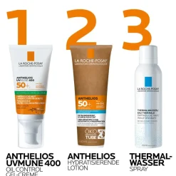 Anthelios UV Mune 400 Oil Control Gel-Creme Sonnengel mit LSF50+ für sehr hohen Schutz vor UVA- und UVB-Strahlen, für ölige Haut><noscript><img width=