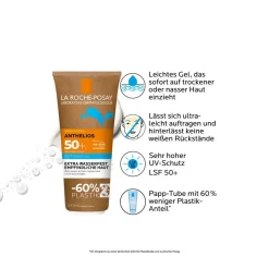 Anthelios Wet Skin Gel LSF 50+: Wasserfester Sonnenschutz für empfindliche und zu Sonnenallergie neigende Haut>La Roche Posay Clearance