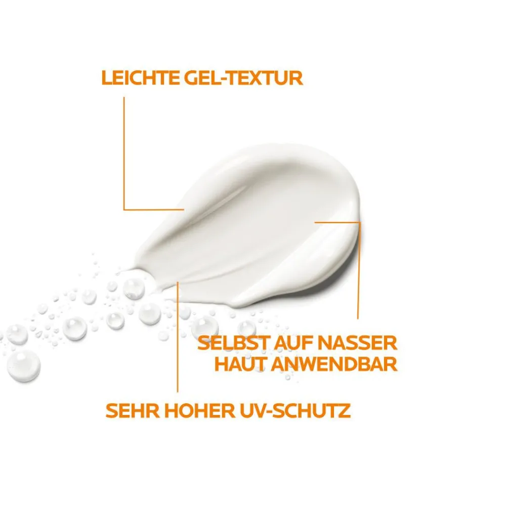 Anthelios Wet Skin Gel LSF 50+: Wasserfester Sonnenschutz für empfindliche und zu Sonnenallergie neigende Haut>La Roche Posay Clearance