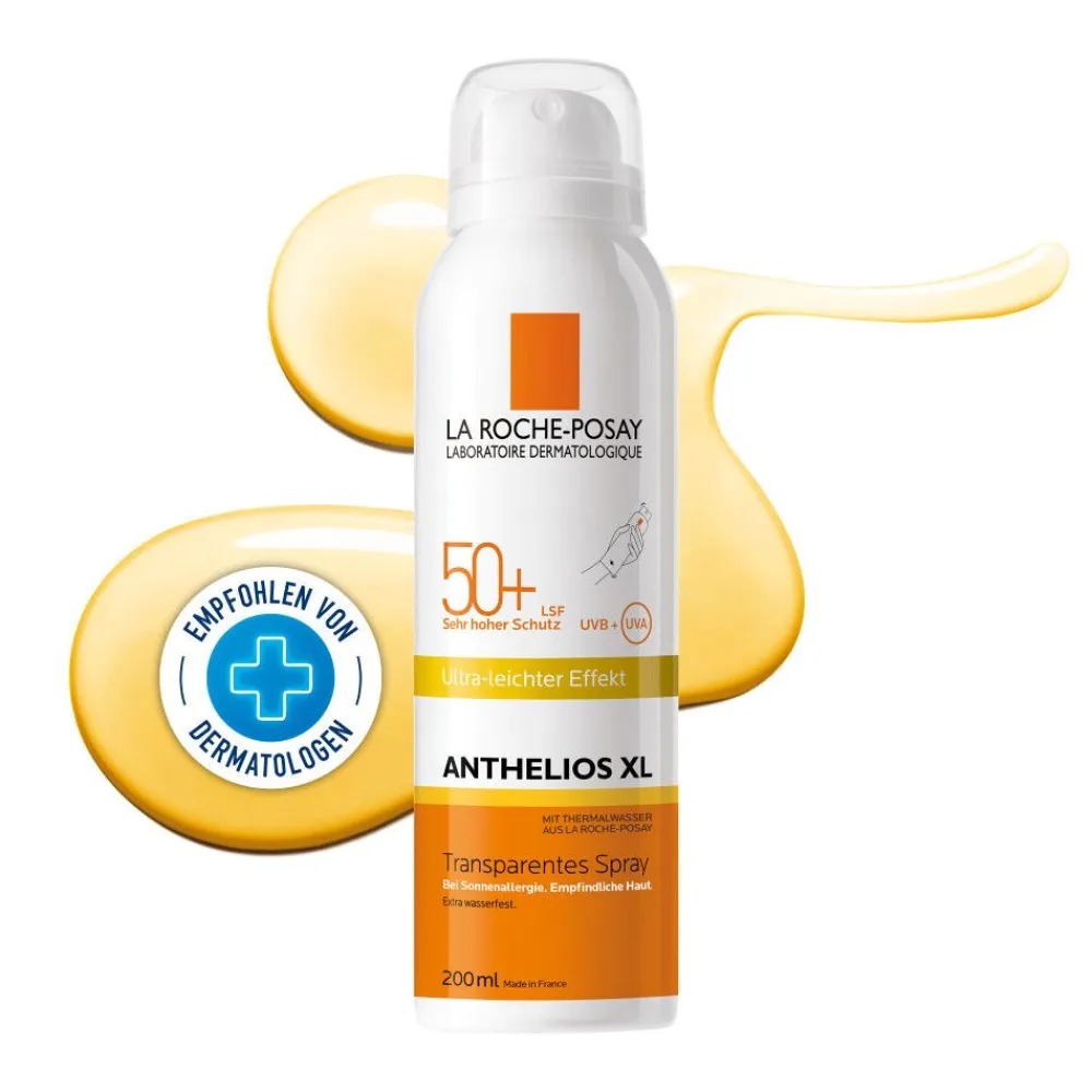 Anthelios XL Transparentes Spray LSF 50+ Sonnenspray für Sonnenschutz bei zu Sonnenallergie neigende Haut>La Roche Posay Clearance