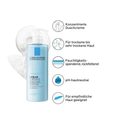 Lipikar Surgras Rückfettende, konzentriertes Duschgel für trockene, empfindliche Haut>La Roche Posay Outlet