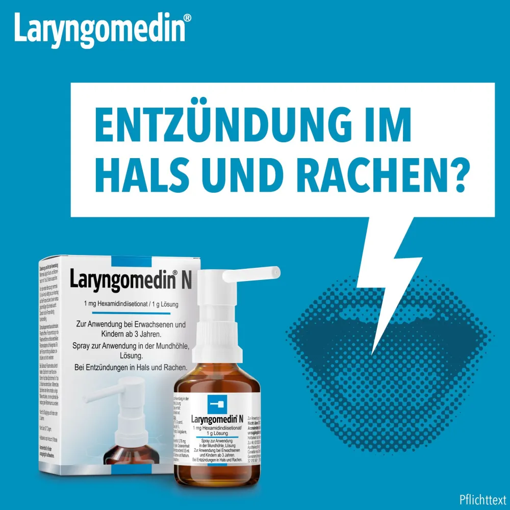 Laryngomedin® N Spray bei Entzündungen im Mund- und Rachenraum> Outlet