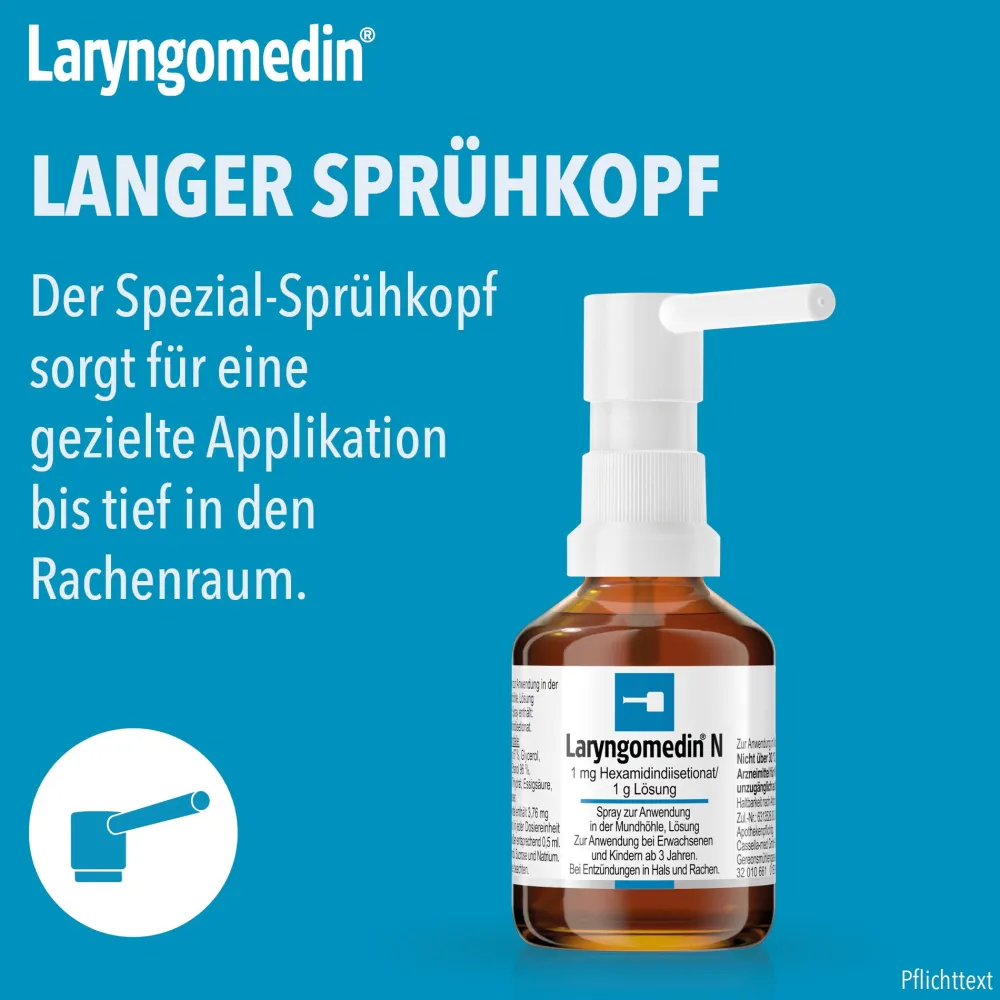 Laryngomedin® N Spray bei Entzündungen im Mund- und Rachenraum> Outlet