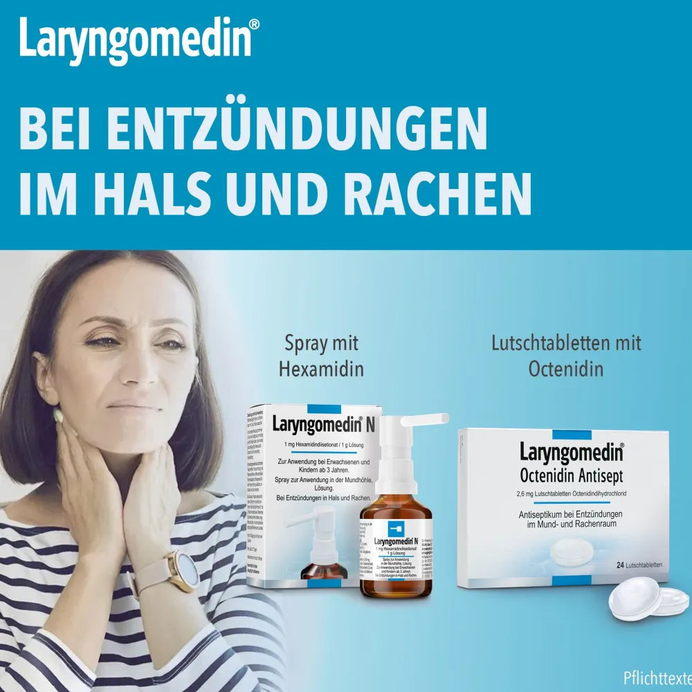 Laryngomedin® N Spray bei Entzündungen im Mund- und Rachenraum> Outlet