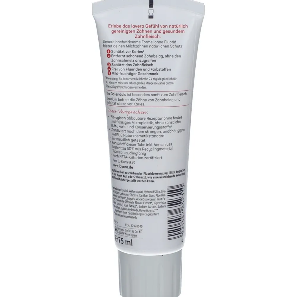 Zahncreme Kids Fluridfrei|Lavera Outlet