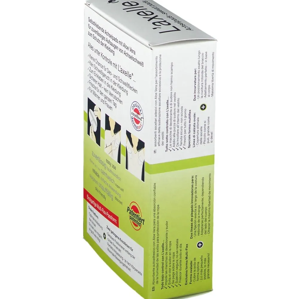 Laxelle Achselpads mit Aloe Vera Gr. L 95 x 150 cm>