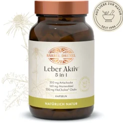 Leber Aktiv 5-in-1 Kapseln von Bärbel Drexel| Clearance