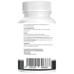 LEBER Komplex von Natural PRO | natürliche Leberkur Kapseln | HOCHDOSIERT><noscript><img width=