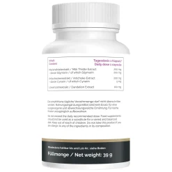 LEBER Komplex von Natural PRO | natürliche Leberkur Kapseln | HOCHDOSIERT><noscript><img width=