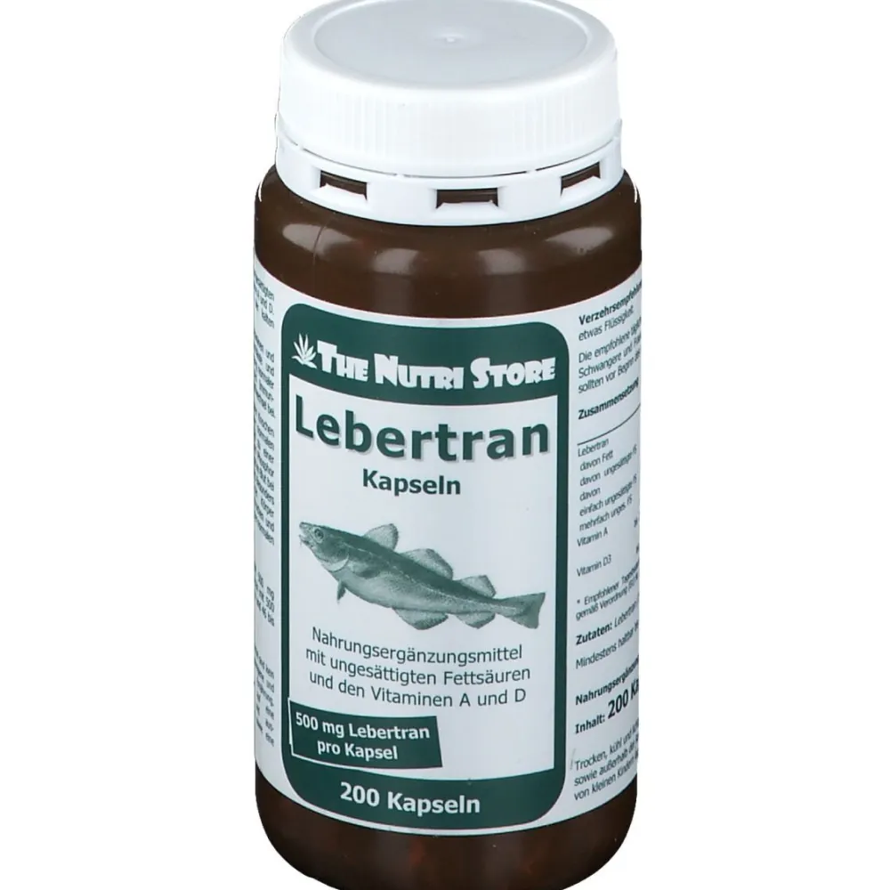 Lebertran 500 mg> Clearance