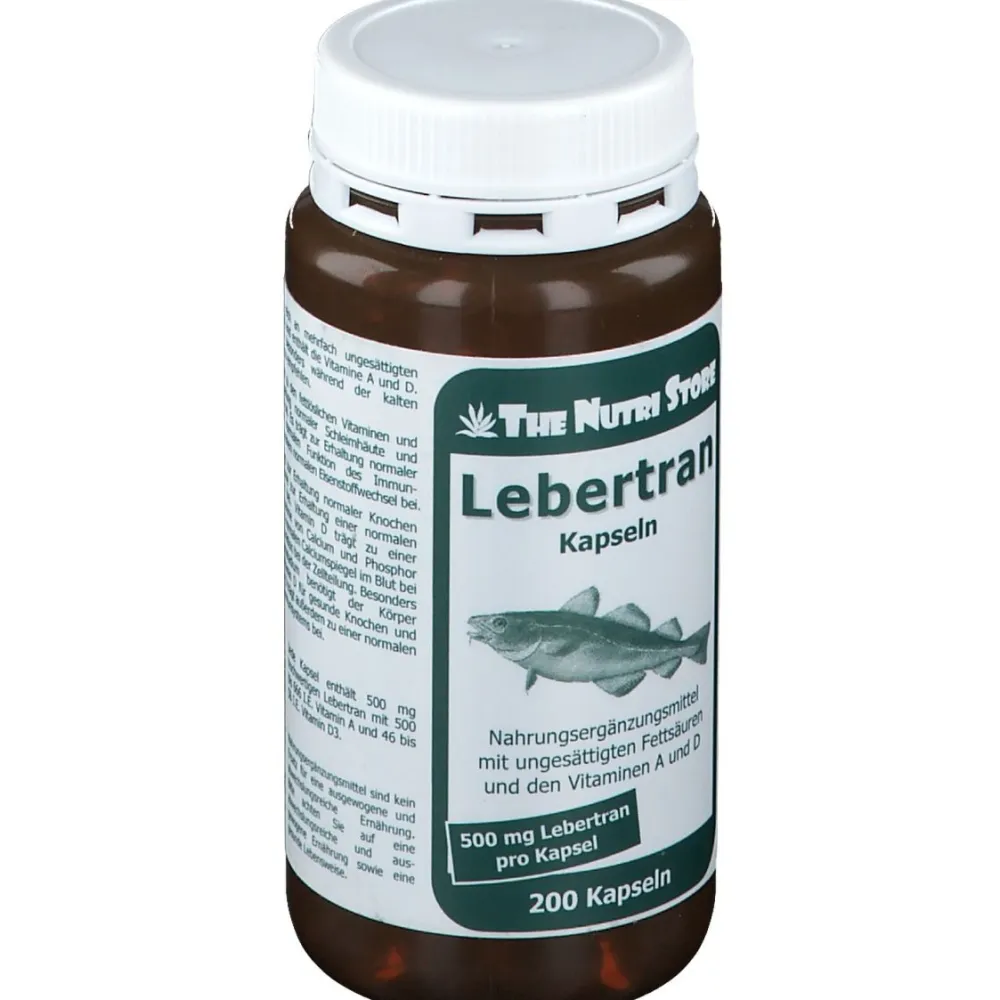 Lebertran 500 mg> Clearance