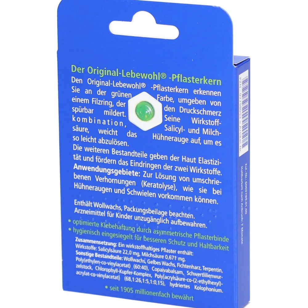 ® Hühneraugenpflaster Extra Stark|LEBEWOHL Hot