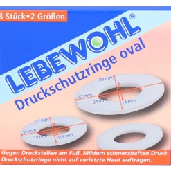 LEBWOHL® Druckschutzringe oval|LEBEWOHL