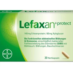 an® protect bei wiederkehrenden, funktionellen Blähungen und Blähbauch>Lefax New