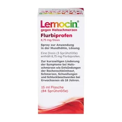 ® Flurbiprofen Spray gegen Halsschmerzen|Lemocin Discount