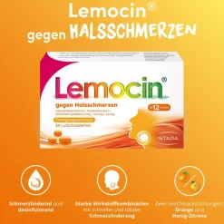 gegen Halsschmerzen Orangengeschmack><noscript><img width=
