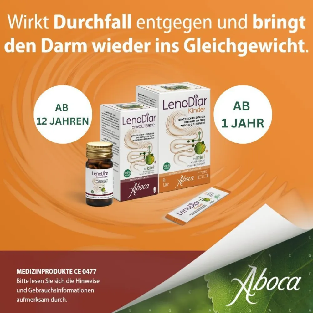 LenoDiar Erwachsene Kapseln bei Durchfall> New