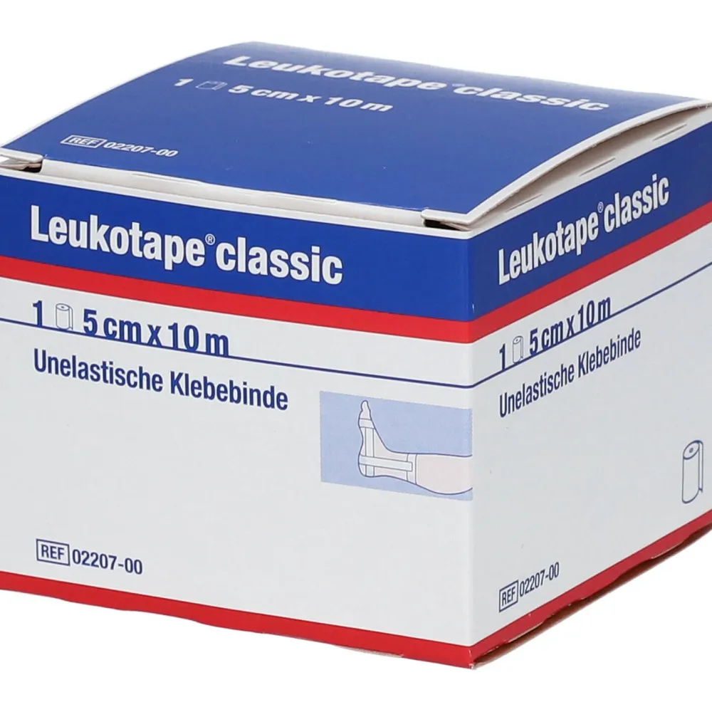Leukotape® Classic 5 cm x 10 m weiß> Hot