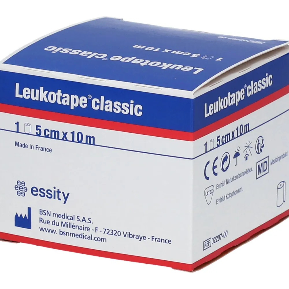 Leukotape® Classic 5 cm x 10 m weiß> Hot