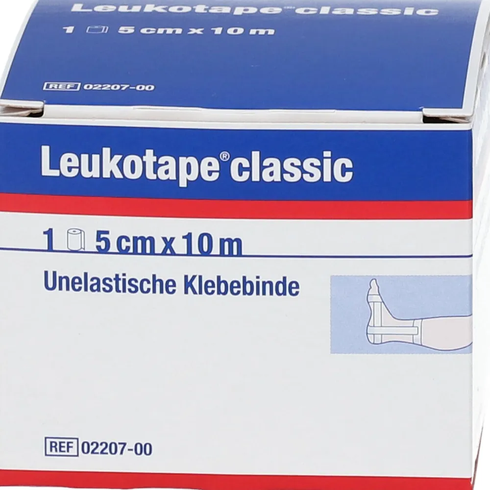 Leukotape® Classic 5 cm x 10 m weiß> Hot